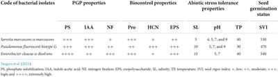 Plant growth-promoting rhizobacterial inoculation to improve growth, yield, and grain nutrient uptake of teff varieties